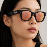 Kính mát Rayban A$AP Rocky Wayfarer Puffer Crystal Edition RB4940B 68647J trên nền trắng