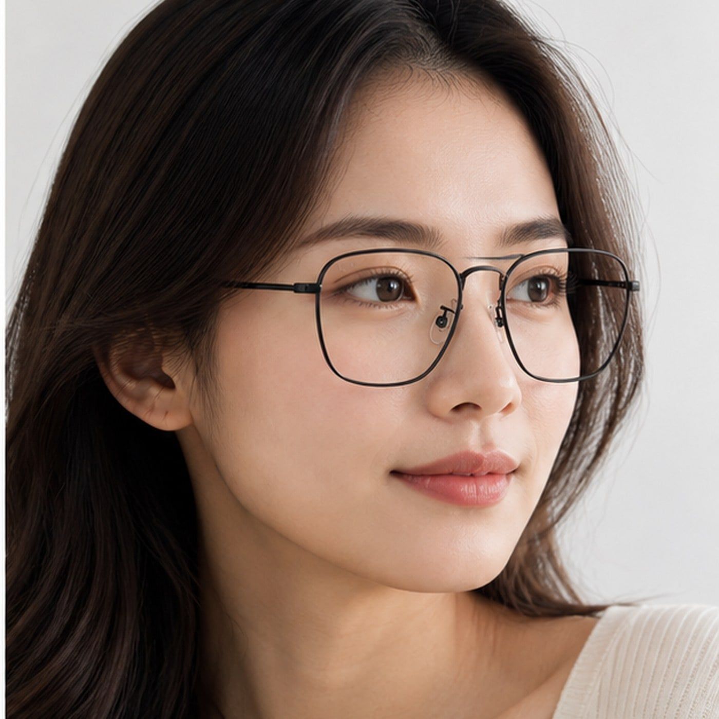 Gọng kính Rayban Frank RX3857VF 2509 trên nền trắng