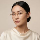 Gọng kính Rayban A$AP Rocky Metal 2026 RX3929V 2500 - Gọng vàng Arista, tròng demo trong suốt