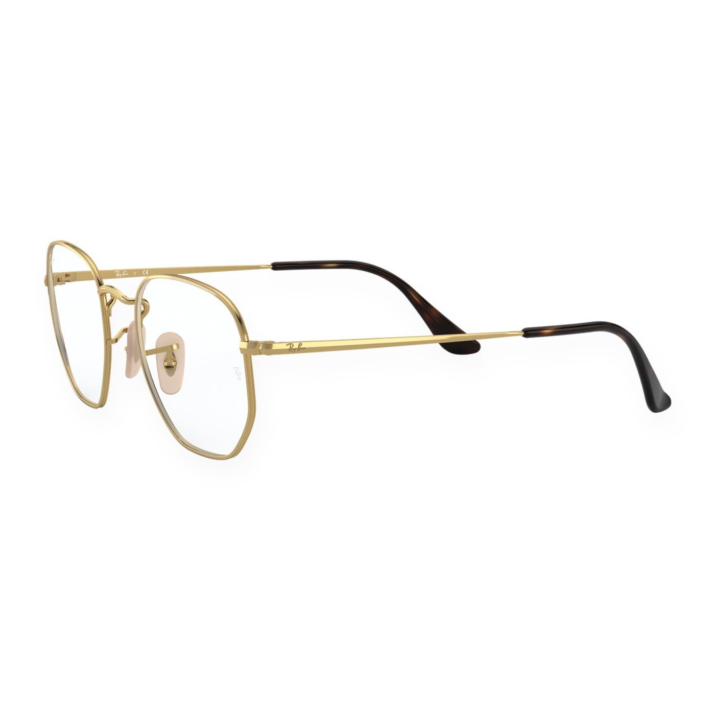 Gọng kính Rayban Hexagonal RX6448F 2500 - Vàng Arista bóng