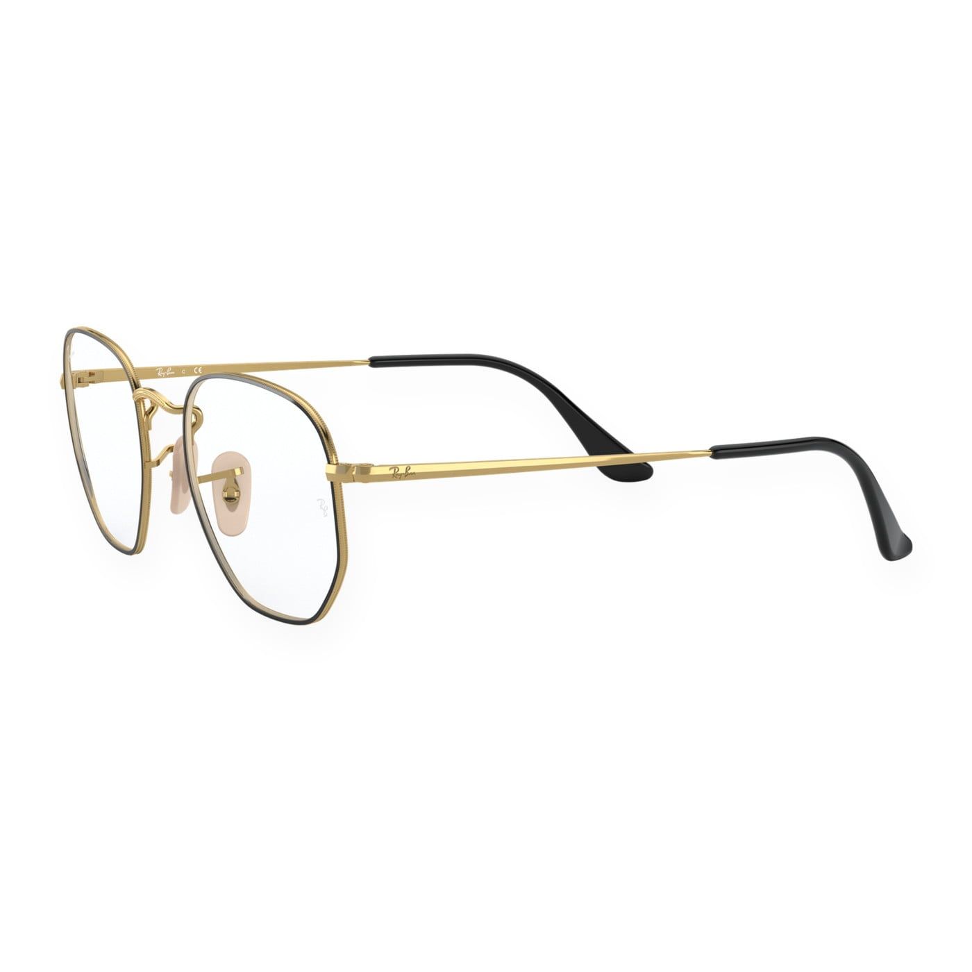 Gọng kính Rayban Hexagonal RX6448F 2991 - Vàng Arista bóng