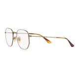 Gọng kính Rayban Hexagonal RX8148V 1222 - Vàng cổ bán bóng