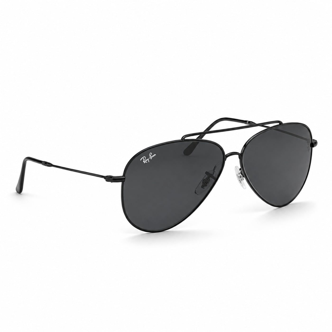 Kính mát Rayban Aviator Reverse RBR0101S 002/GR - Đen bóng, tròng xám đậm