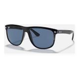 Kính mát Rayban Boyfriend RB4147 601/80 góc ba phần tư trên nền trắng