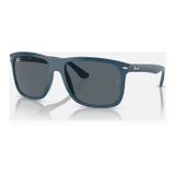 Kính mát Rayban Boyfriend Two RB4547F 6717R5 góc ba phần tư trên nền trắng