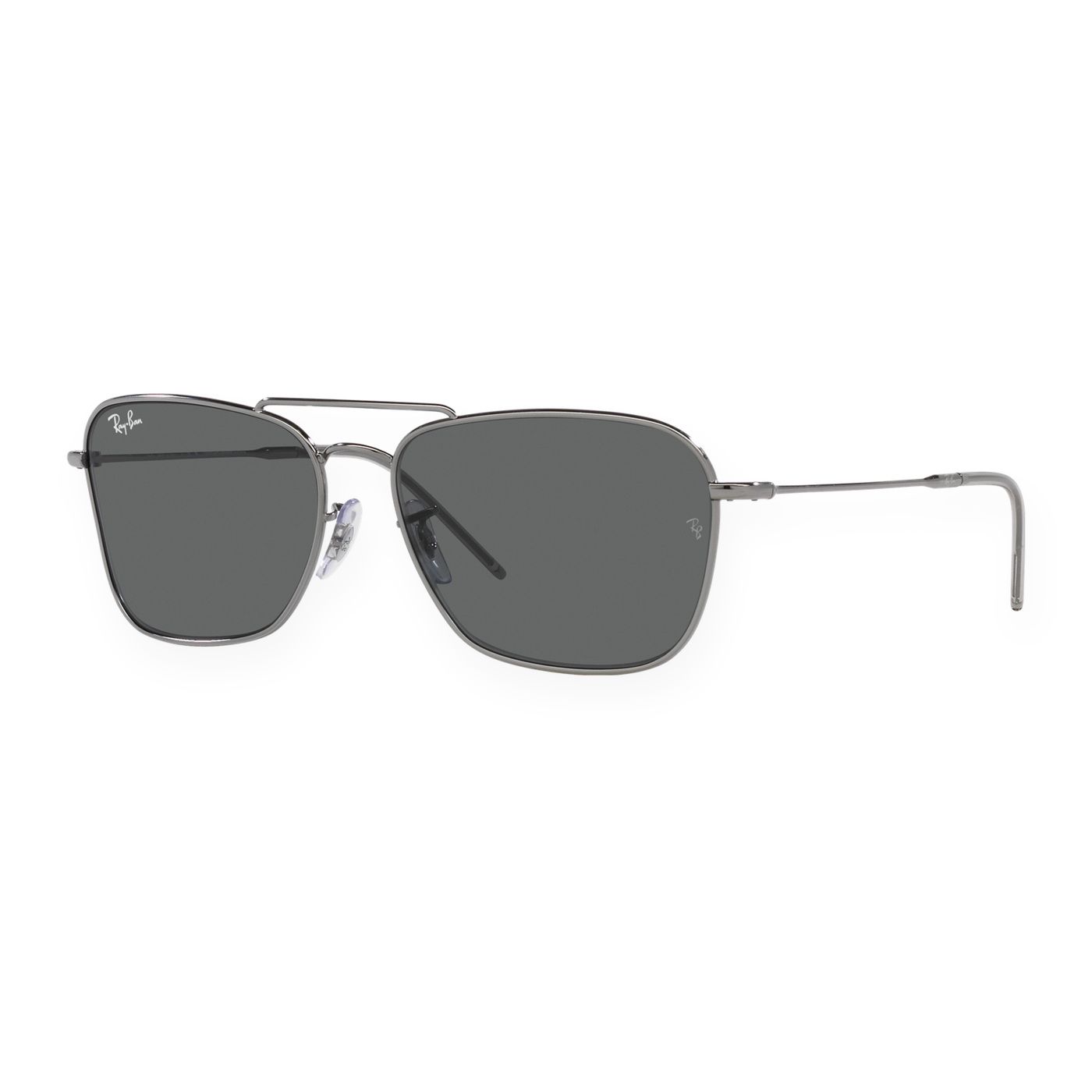 Kính mát Rayban Caravan Reverse RBR0102S 004/GR - Xám gunmetal bóng, tròng xám đậm