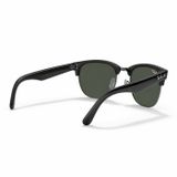 Kính mát Rayban Clubmaster Reverse RBR0504S 67839A - Đen toàn bộ, tròng xanh lá đậm phân cực
