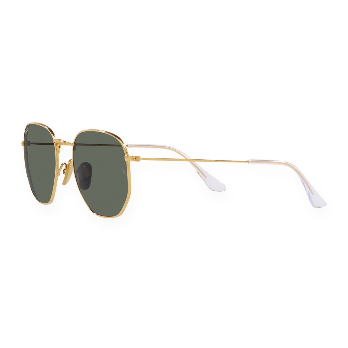Kính mát Rayban Hexagonal RB8148 921658 - Vàng Legend, tròng xanh lá phân cực
