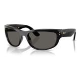 Kính mát Rayban Mega Balorama RB2289 6826J5 góc ba phần tư trên nền trắng