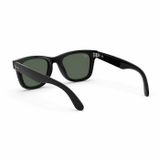 Kính mát Rayban Wayfarer Reverse RBR0502SF 6677VR - Đen bóng, tròng xanh lá đậm G-15