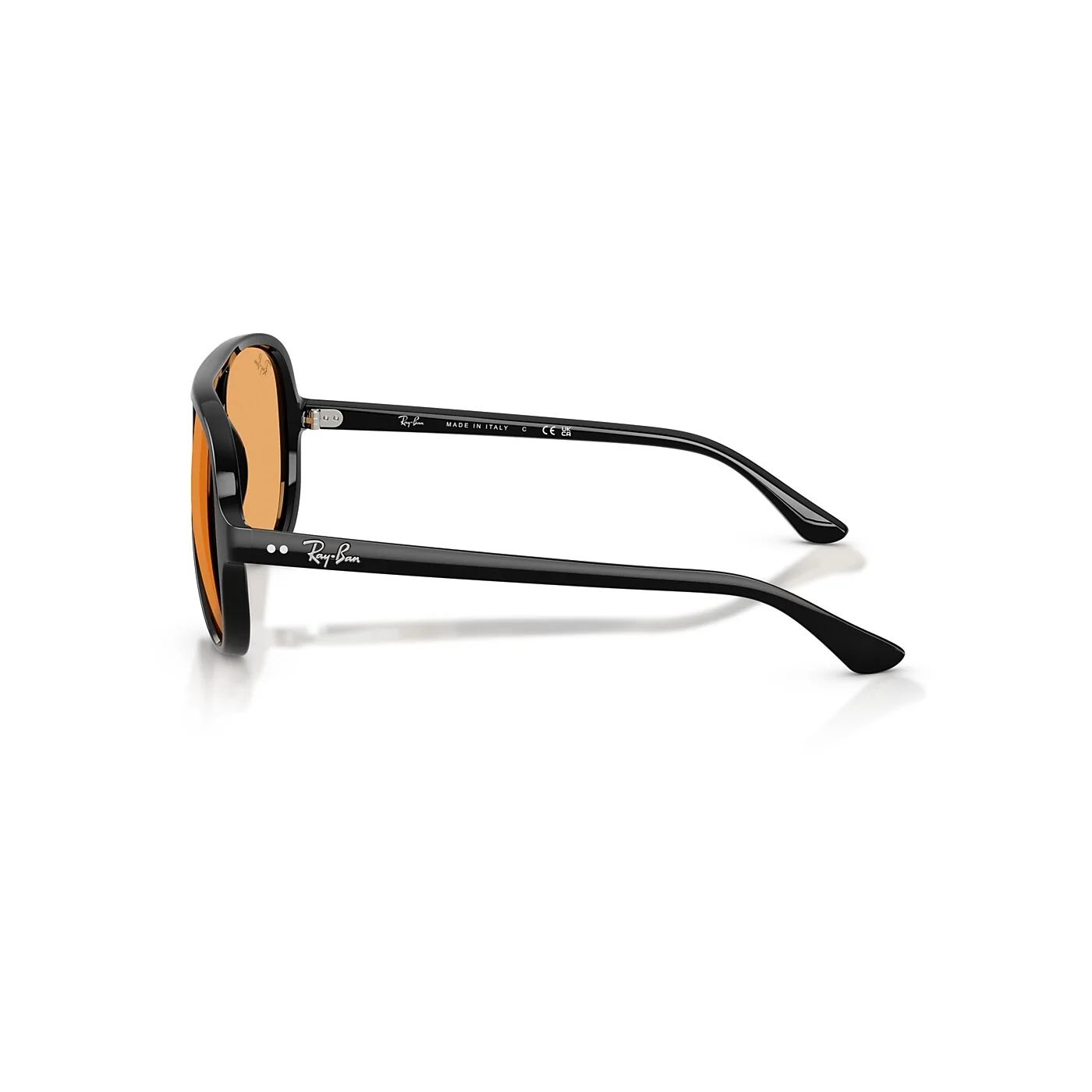 Kính mát Rayban Cats 5000 RB4125 601/33 - Đen bóng, tròng cam