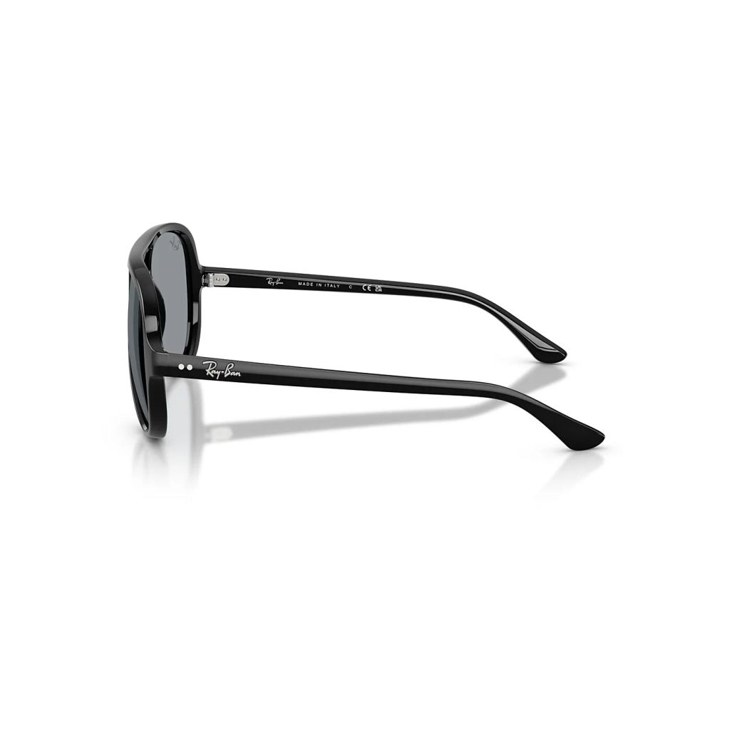 Kính mát Rayban Cats 5000 RB4125 601/R5 - Đen bóng, tròng xám