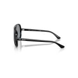 Kính mát Rayban Cats 5000 RB4125 601/R5 - Đen bóng, tròng xám