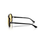 Kính mát Rayban Cats 5000 RB4125 601/R6 - Đen bóng, tròng vàng