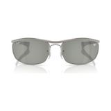 Kính mát Rayban Star Wars The Mandalorian Olympian Deluxe RB3119M 928040 trên nền trắng