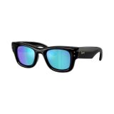Kính mát Rayban A$AP Rocky Wayfarer Puffer RB4940 601/55 trên nền trắng