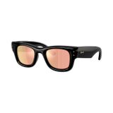 Kính mát Rayban A$AP Rocky Wayfarer Puffer RB4940 601/7J trên nền trắng
