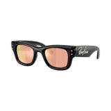 Kính mát Rayban A$AP Rocky Wayfarer Puffer Crystal Edition RB4940B 68647J trên nền trắng