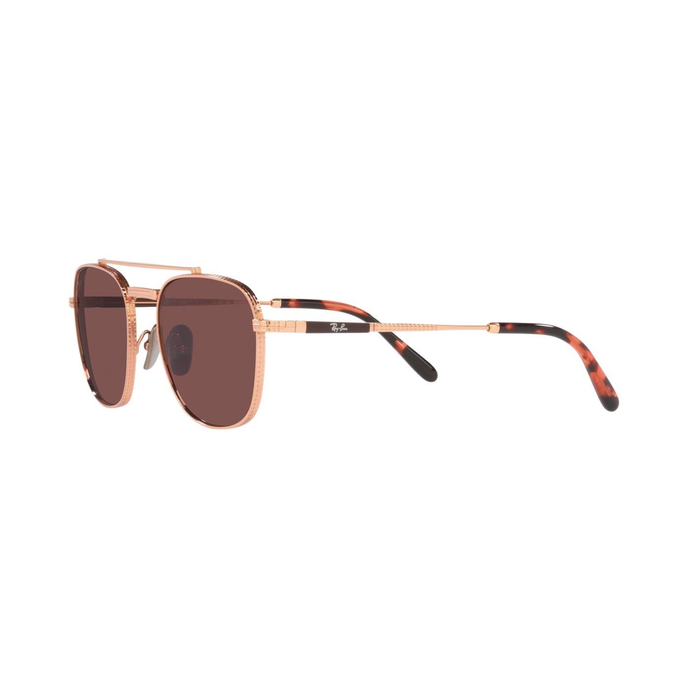 Kính mát Rayban Frank Ii Titanium RB8258 3140/AF trên nền trắng