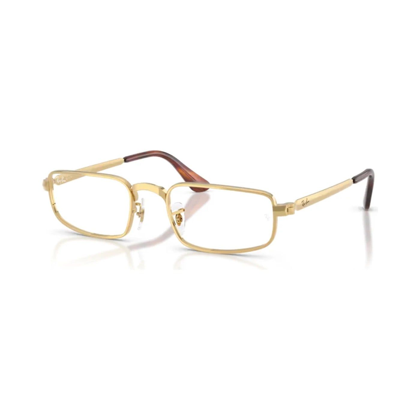 Gọng kính Rayban A$AP Rocky Metal 2026 RX3927V 2500 - Gọng vàng Arista, tròng demo trong suốt