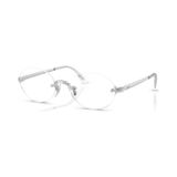 Gọng kính Rayban A$AP Rocky Metal 2026 RX3929V 2501 - Gọng bạc, tròng demo trong suốt