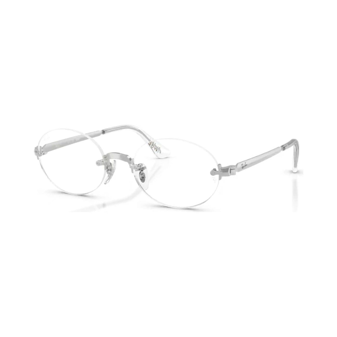 Gọng kính Rayban A$AP Rocky Metal 2026 RX3929V 2501 - Gọng bạc, tròng demo trong suốt