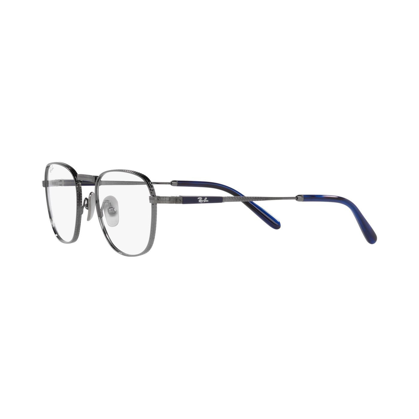 Gọng kính Rayban Frank Titanium RX8258V 1238 trên nền trắng