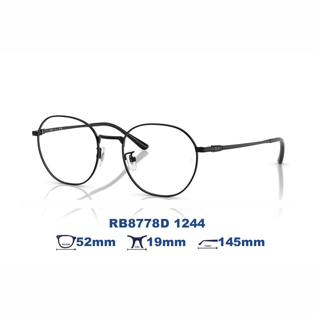  Gọng kính RAYBAN RB8778D 1244 