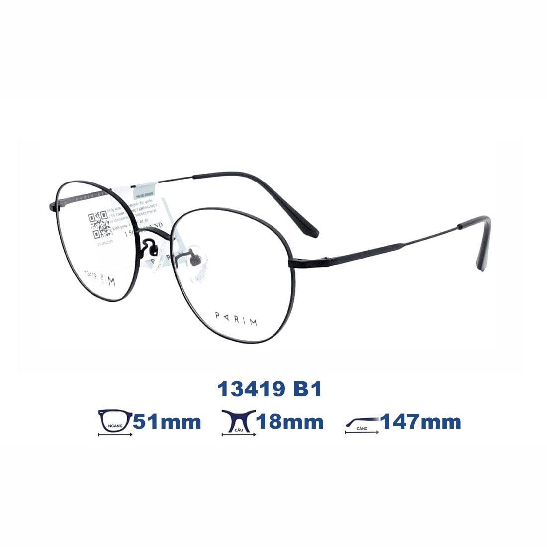 Gọng kính PARIM 13419 B1