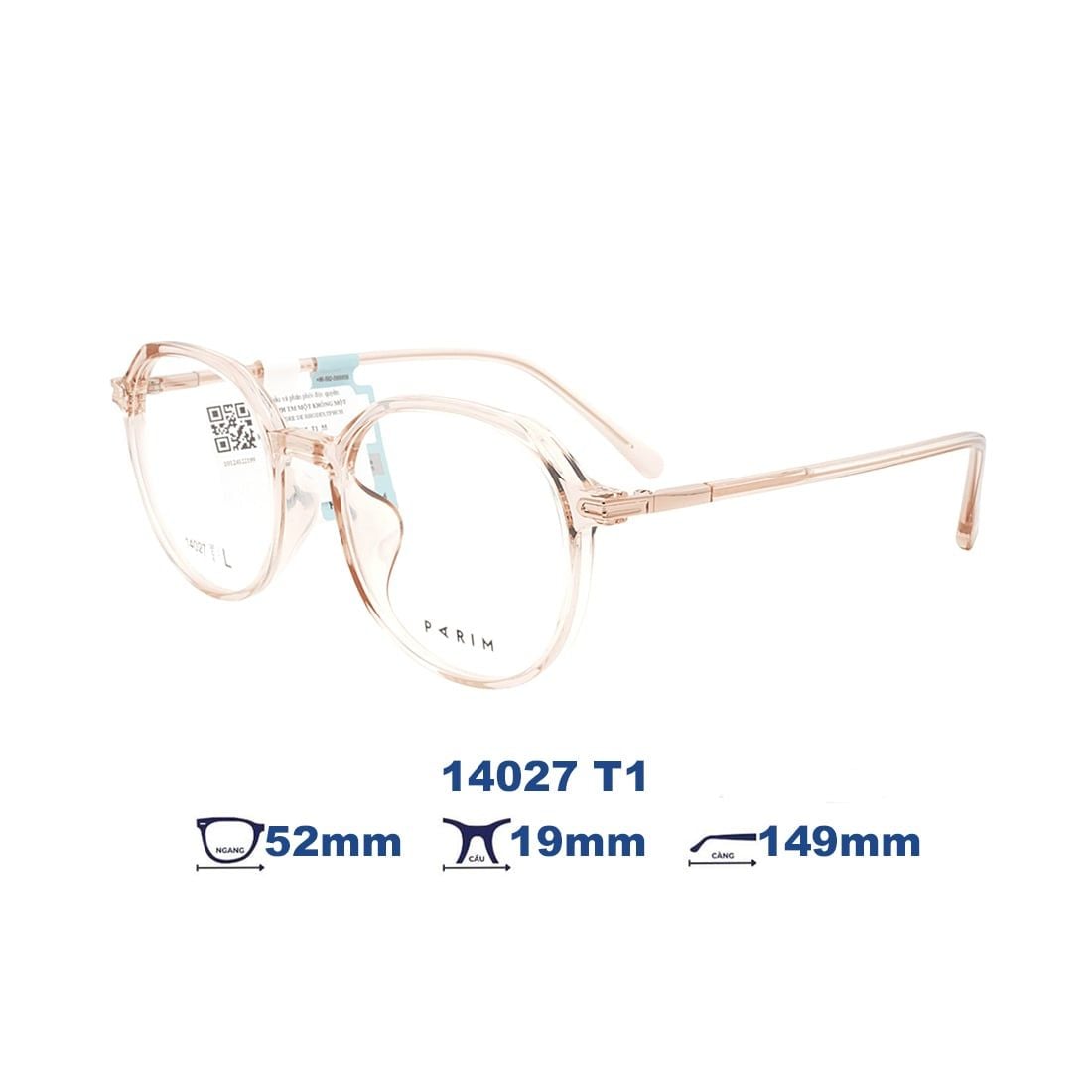 Gọng kính PARIM 14027 T1