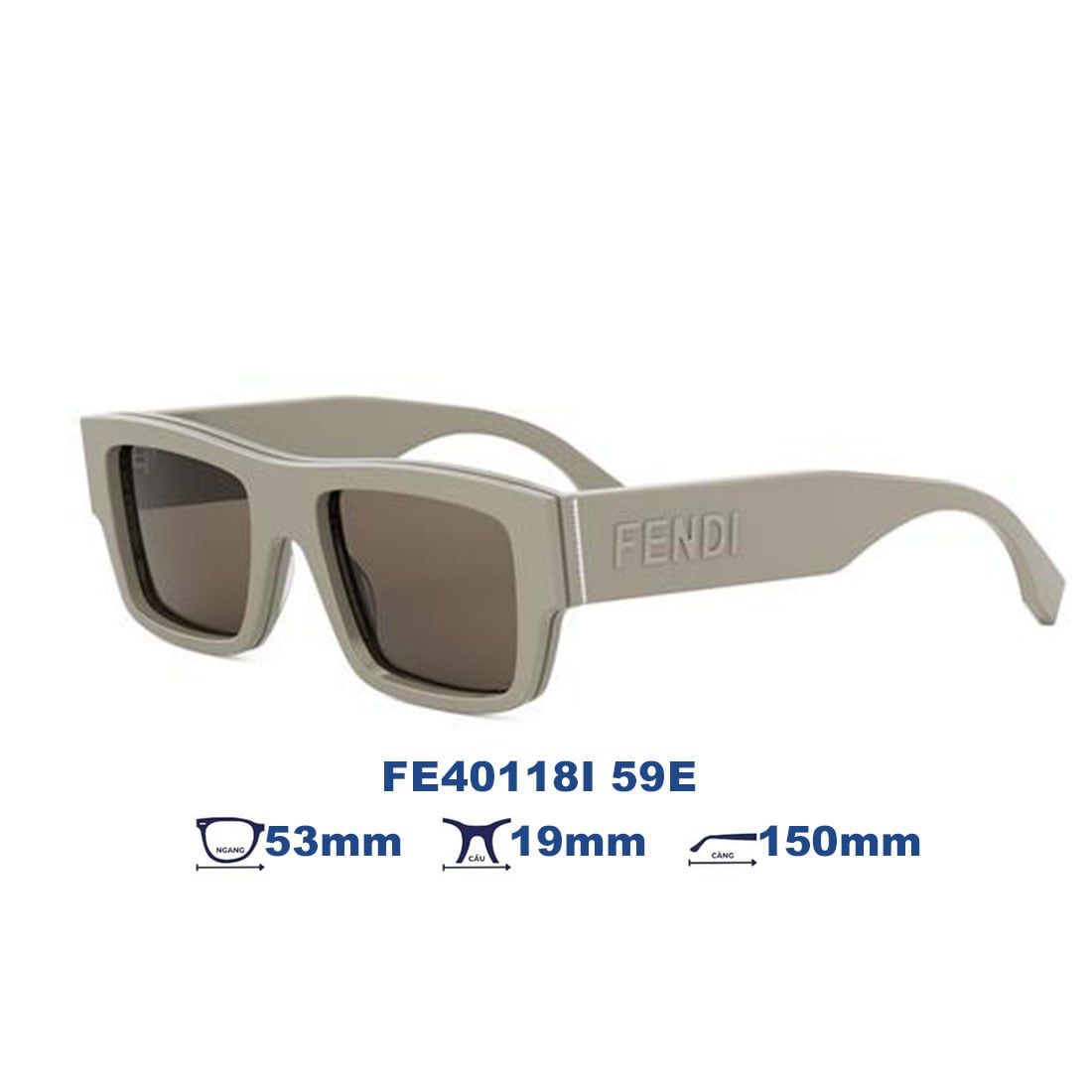 Kính Mát FENDI FE40118I 59E