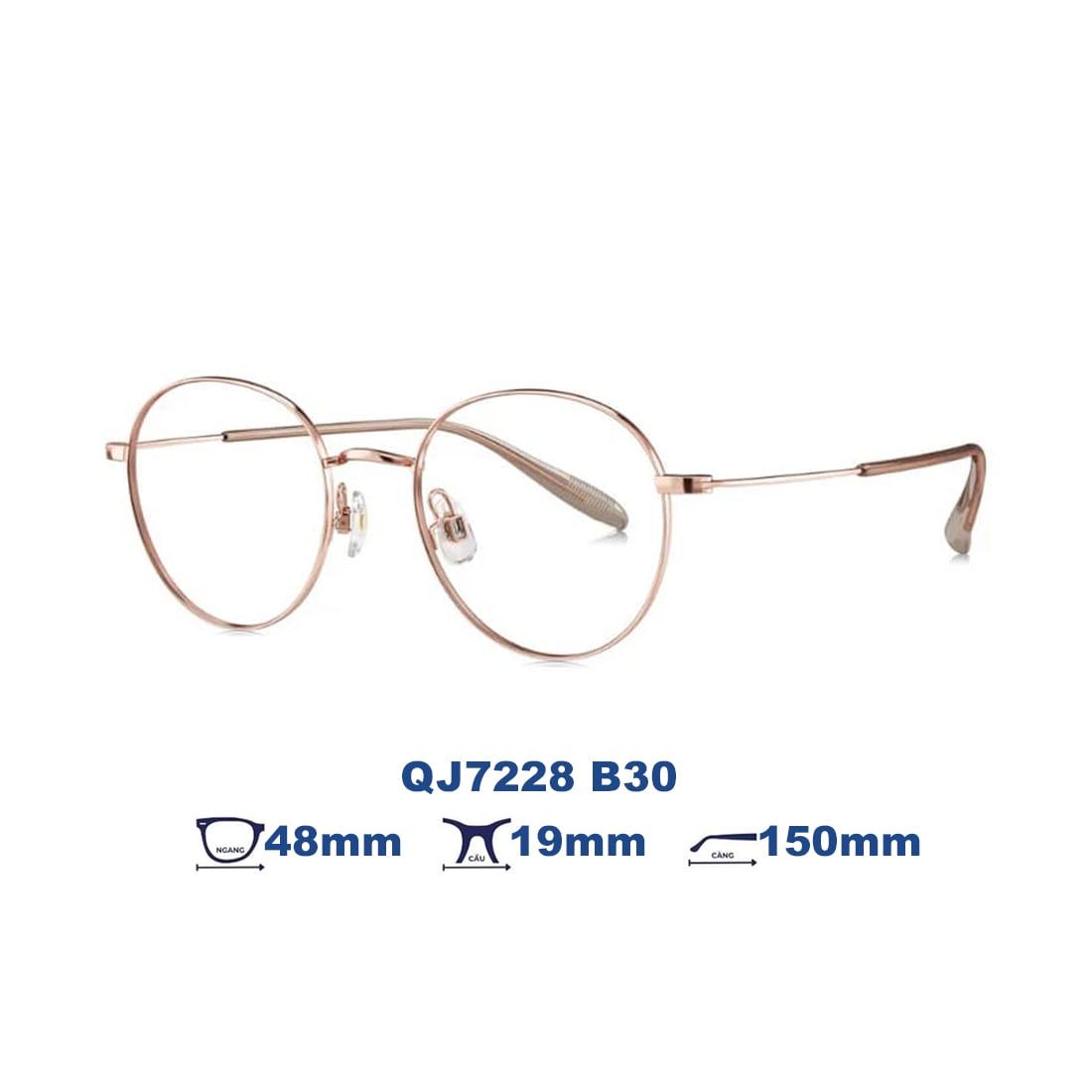 Gọng kính QINA QJ7228 B30
