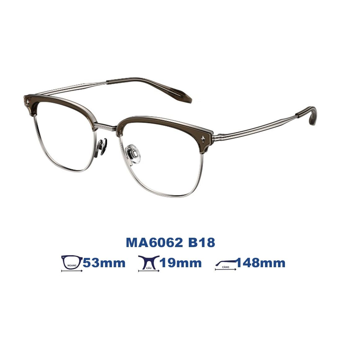 Gọng kính MOLSION MA6062 B18