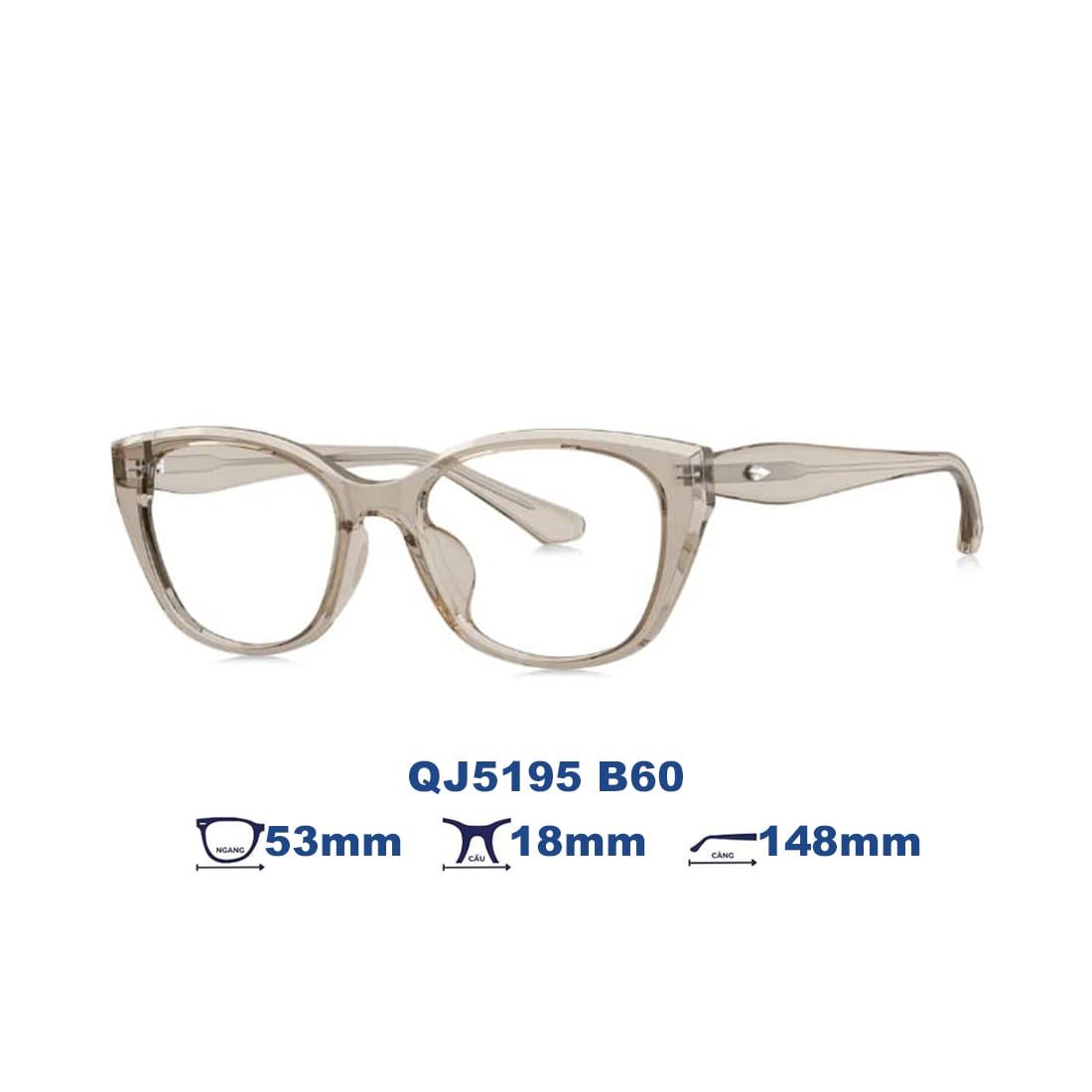 Gọng kính QINA QJ5195 B60