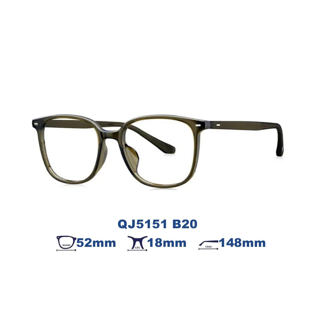 Gọng kính QINA QJ5151 B20