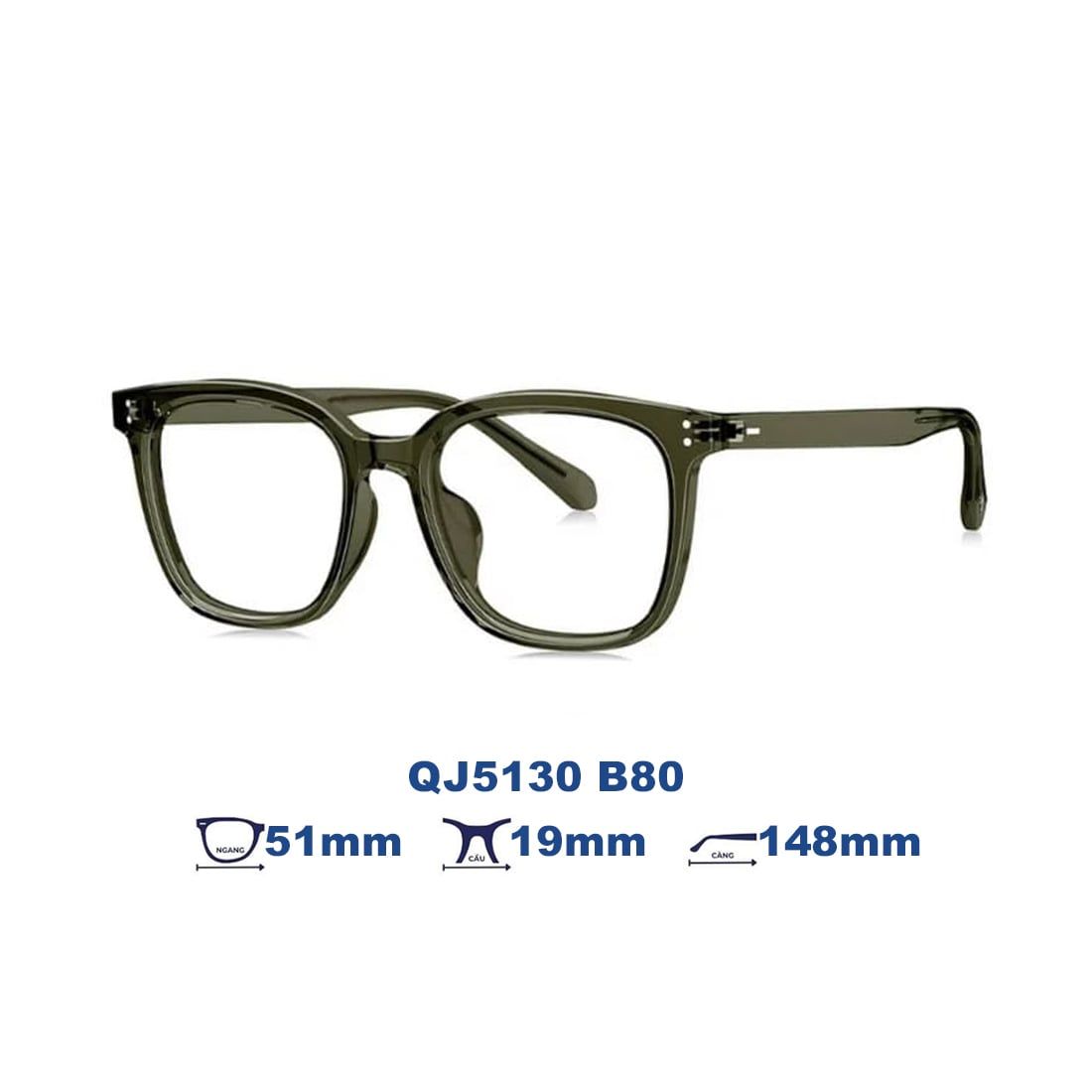 Gọng kính QINA QJ5130 B80