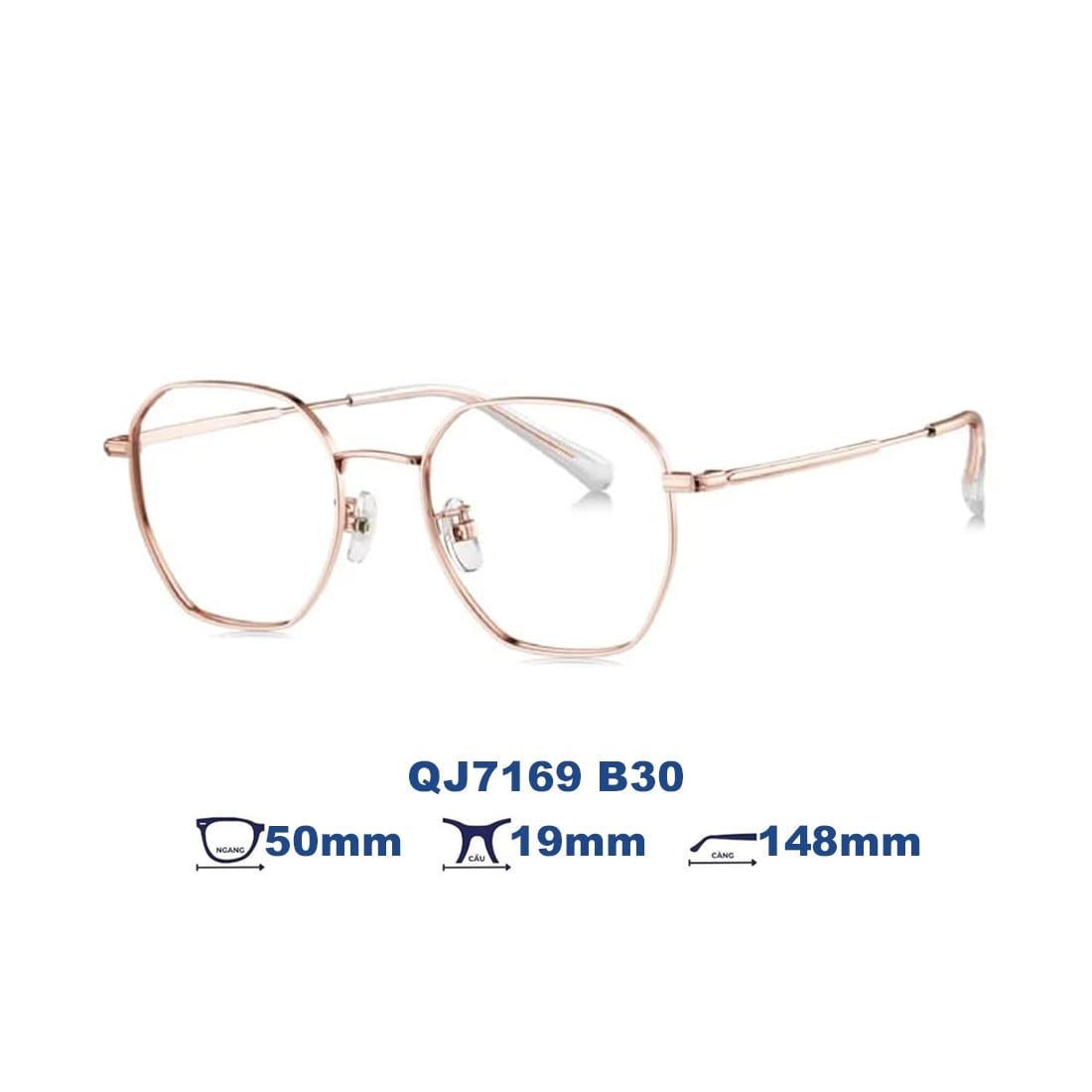 Gọng kính QINA QJ7169 B30