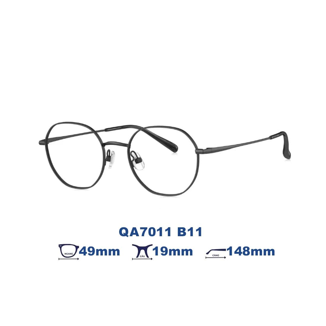 Gọng kính QINA QA7011 B11