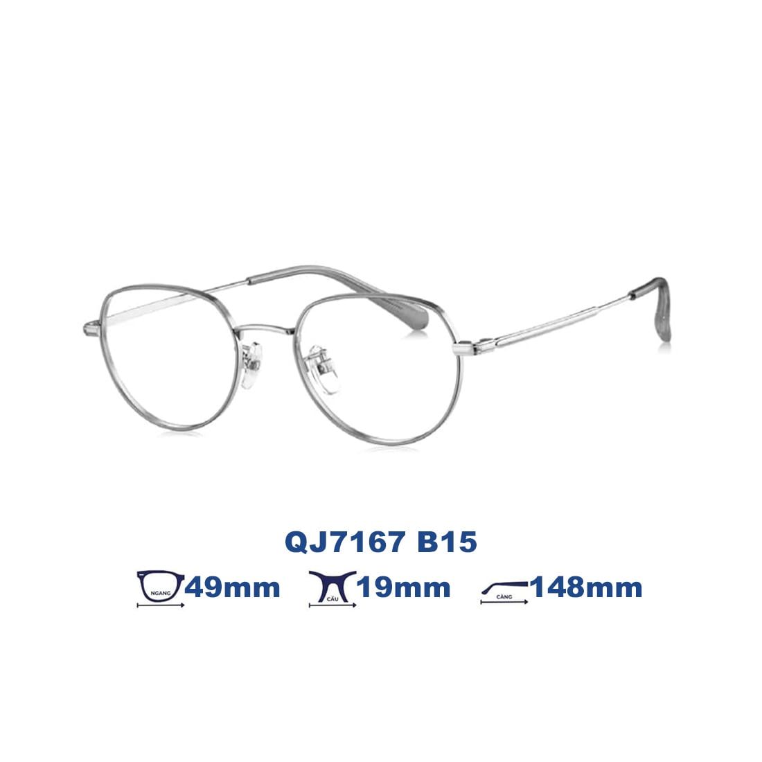 Gọng kính QINA QJ7167 B15
