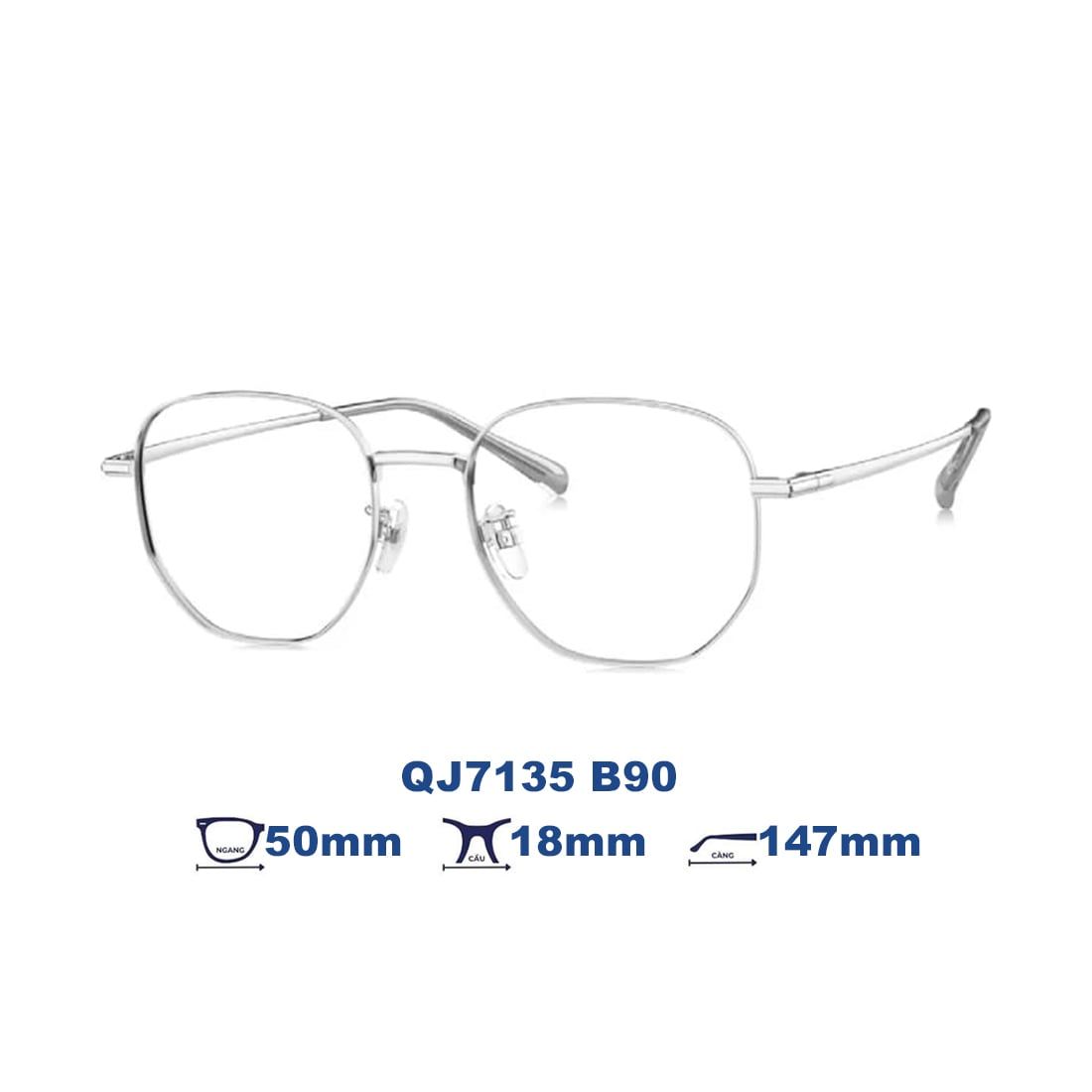 Gọng kính QINA QJ7135 B90