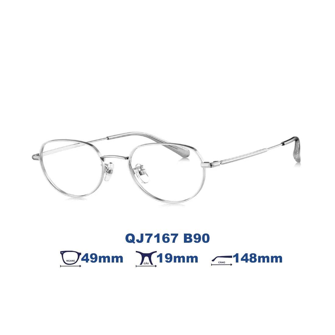 Gọng kính QINA QJ7167 B90