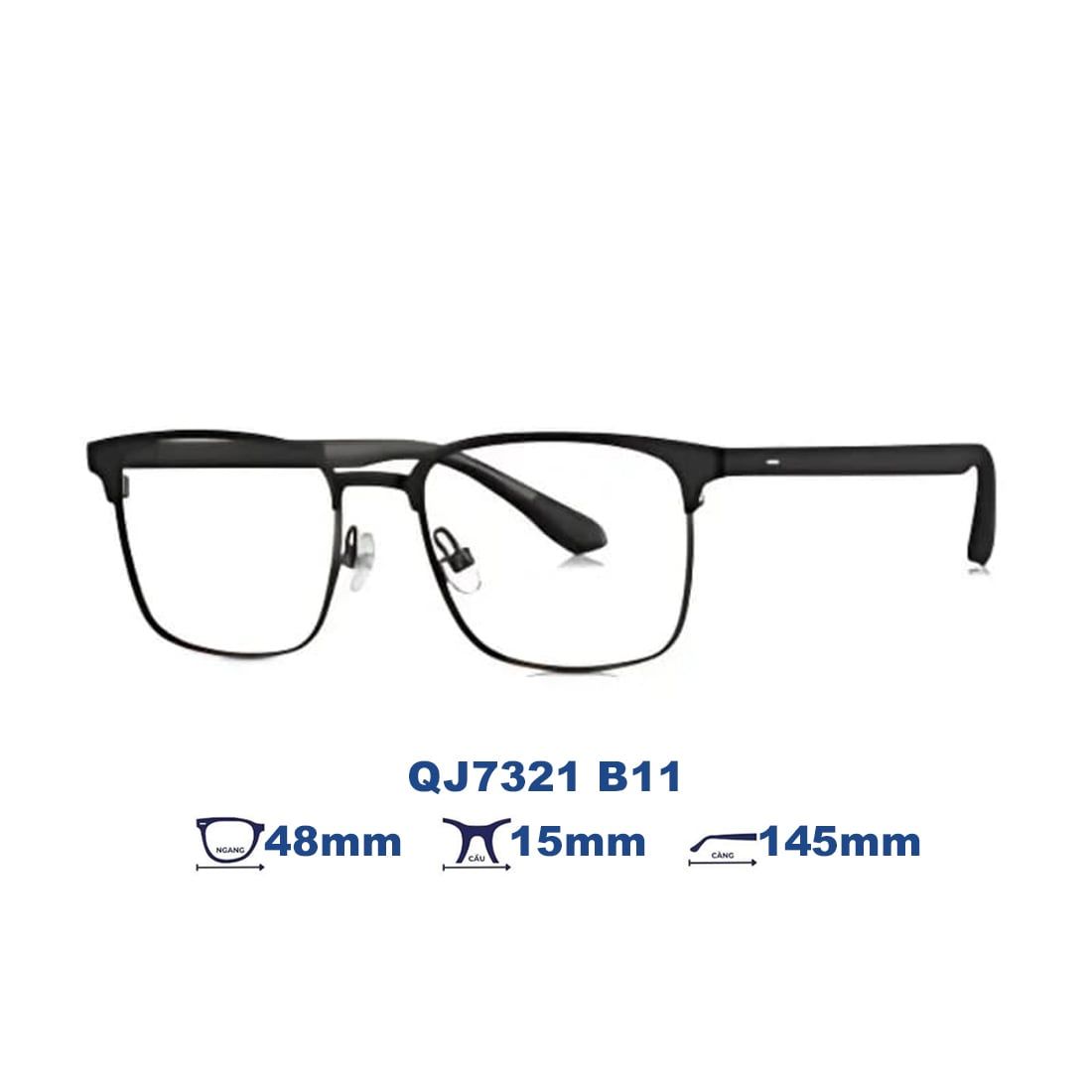 Gọng kính QINA QJ7321 B11