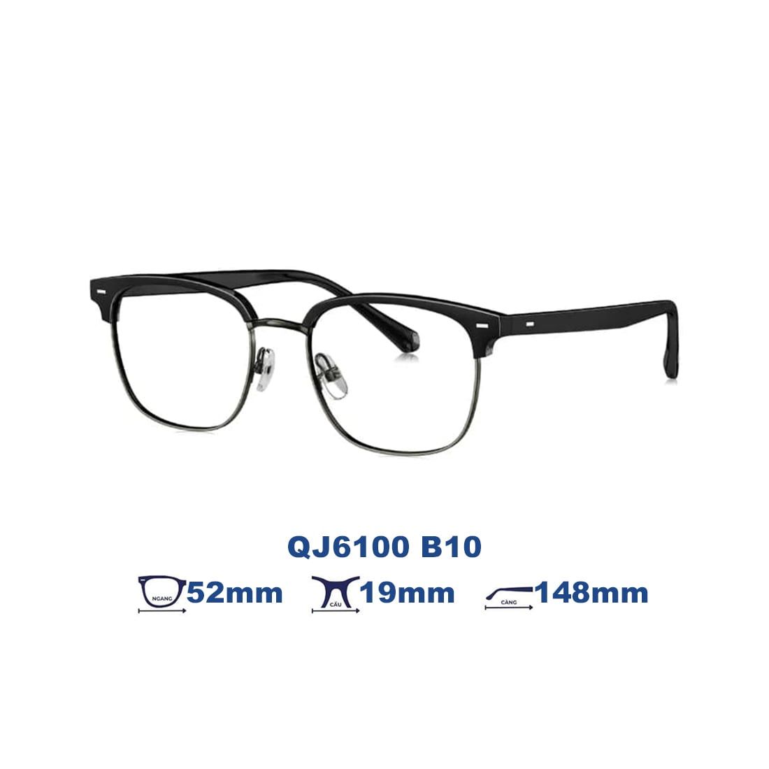 Gọng kính QINA QJ6100 B10