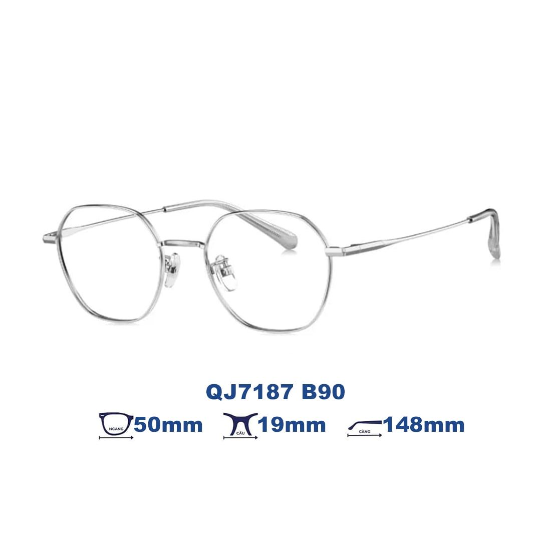 Gọng kính QINA QJ7187 B90