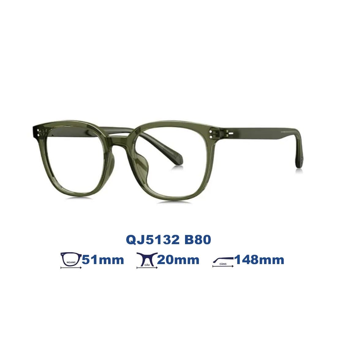 Gọng kính QINA QJ5132 B80