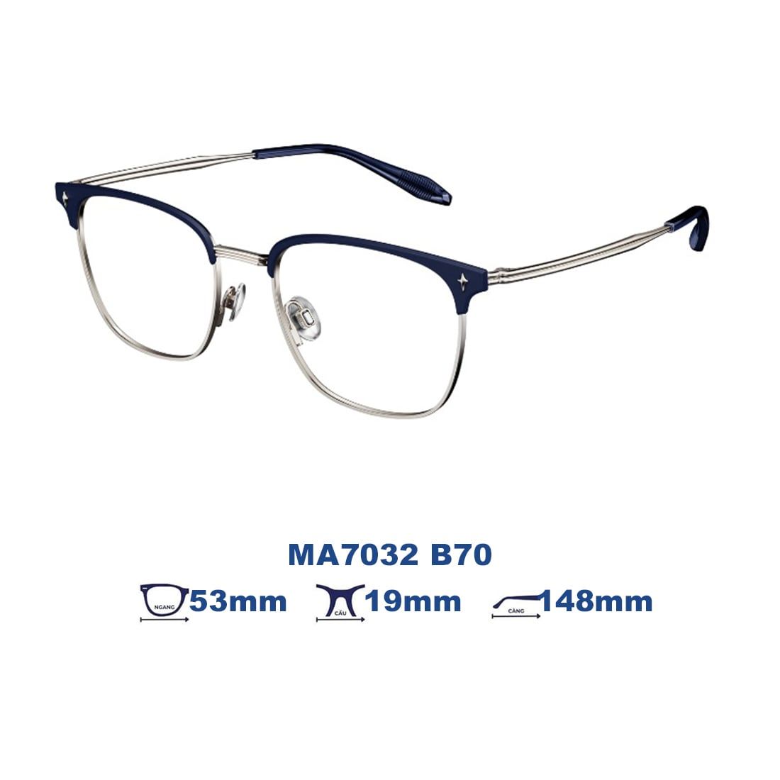 Gọng kính MOLSION MA7032 B70
