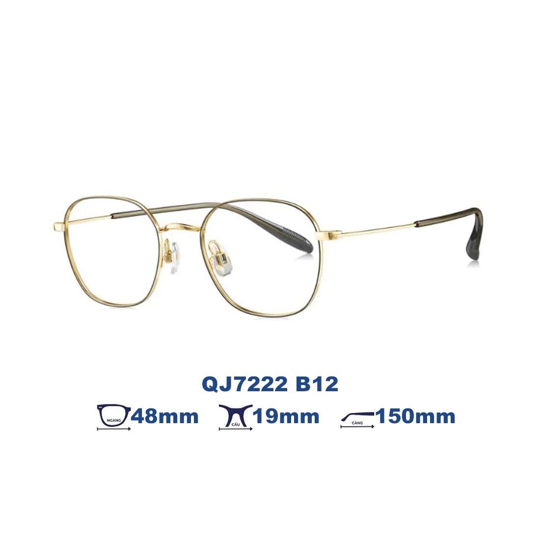 Gọng kính QINA QJ7222 B12