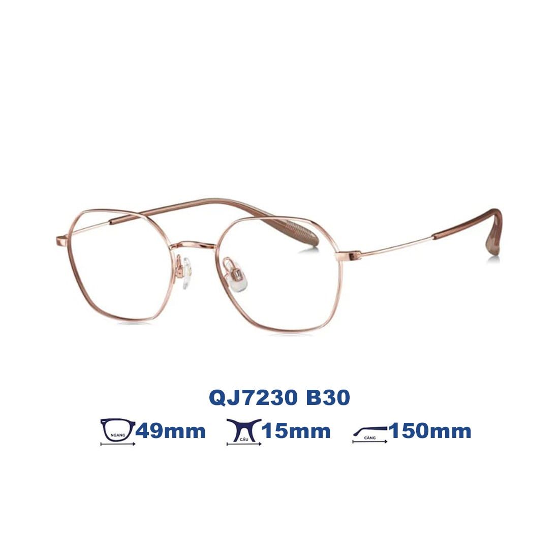 Gọng kính QINA QJ7230 B30