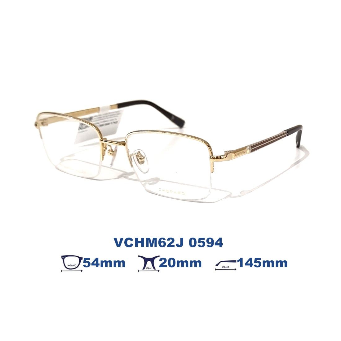 Gọng kính CHOPARD VCHM62J 0594