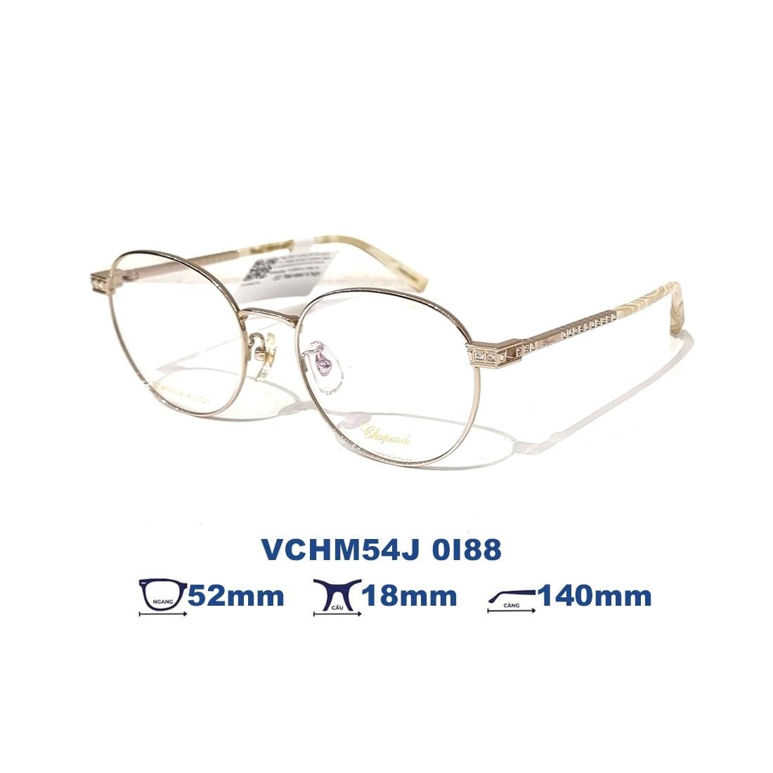 Gọng kính CHOPARD VCHM54J 0I88